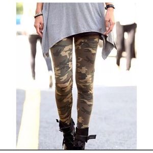 SALE CAMOUFLAGE SOFT LEGGINGS